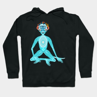 MOONKEY the Monkey - MEDITATION - BREATH Hoodie